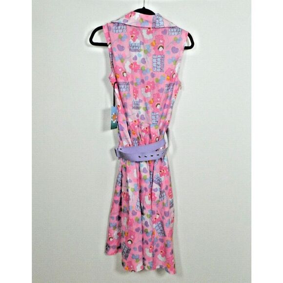 Unique Vintage x Care Bears Dress Size Medium 6/8 Pink 50s Style‎ Belt - Picture 5 of 11